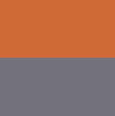 Orange Melange & Dark Grey