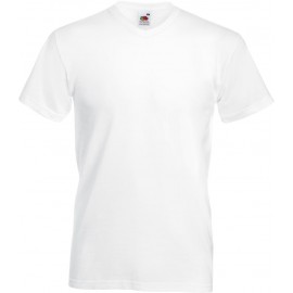 Fruit of the Loom | Valueweight V-Neck T | Red