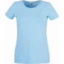 Fruit of the Loom | Lady-Fit Crew Neck T | Sky Blue