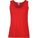 Fruit of the Loom | Lady-Fit Valueweight Vest | Red