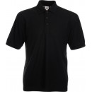 Fruit of the Loom | 65/35 Pique Polo | Black