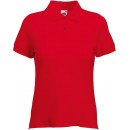 Fruit of the Loom | Lady-Fit Polo | Red
