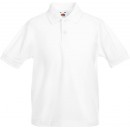 Fruit of the Loom | Kids 65/35 Polo | White