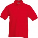 Fruit of the Loom | Kids 65/35 Polo | Red