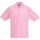Fruit of the Loom | Kids 65/35 Polo | Light Pink