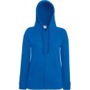 Fruit of the Loom | Lady-Fit LW Hooded Sweat Jacket | Royal Blue