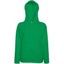 Fruit of the Loom | Lady-Fit Lightweight Hooded Sweat | Kelly Green