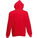 Fruit of the Loom | Premium Hooded Sweat | Red