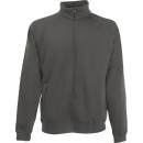 Fruit of the Loom | Classic Sweat Jacket | Light Graphite