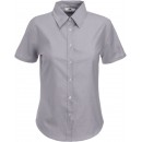 Fruit of the Loom | Lady-Fit Oxford Shirt | Oxford Grey