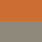 Orange & Light Grey